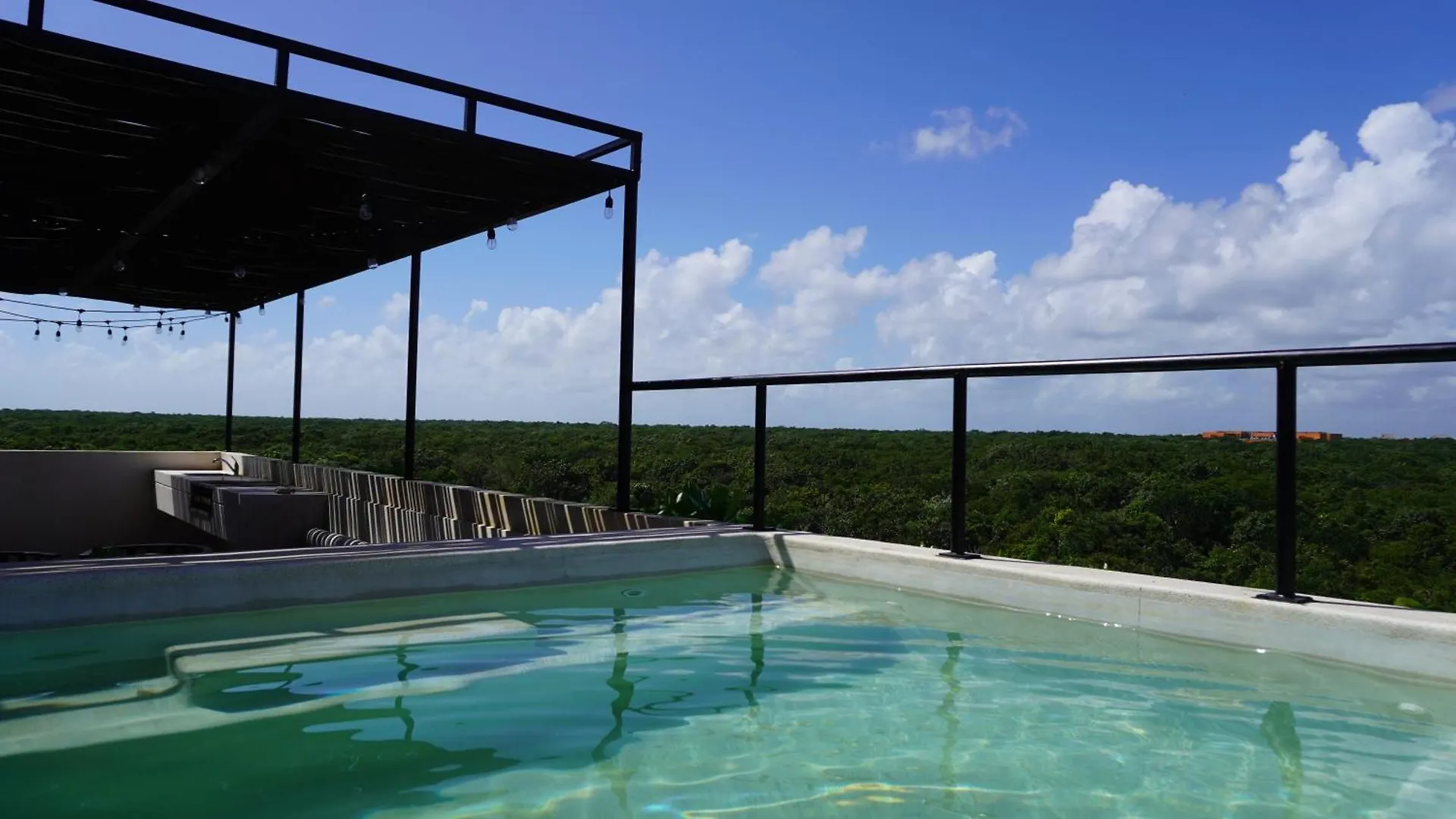 Jungle Sunset Penthouse In Tulum With Private Pool, 5 Min From Beach Appartement